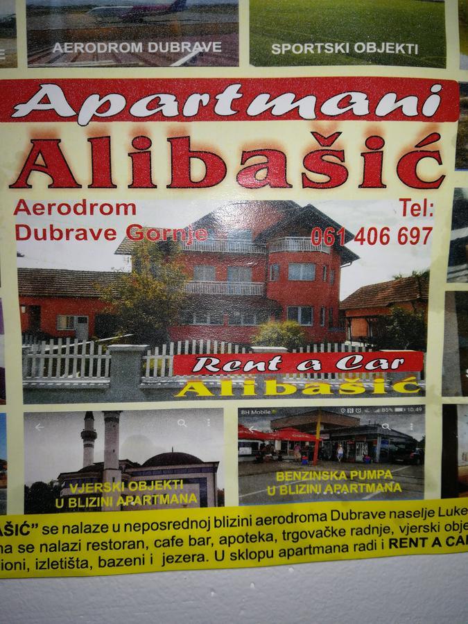 Apartments Alibasic Dubrave Gornje Exteriér fotografie